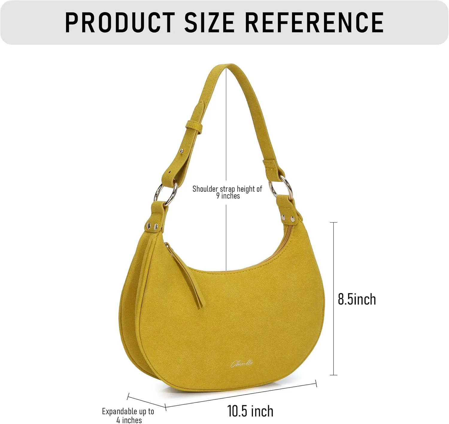 Purse Shoulder bag for women, Cute Mini Clutch Zipper Hobo Tote Handbags