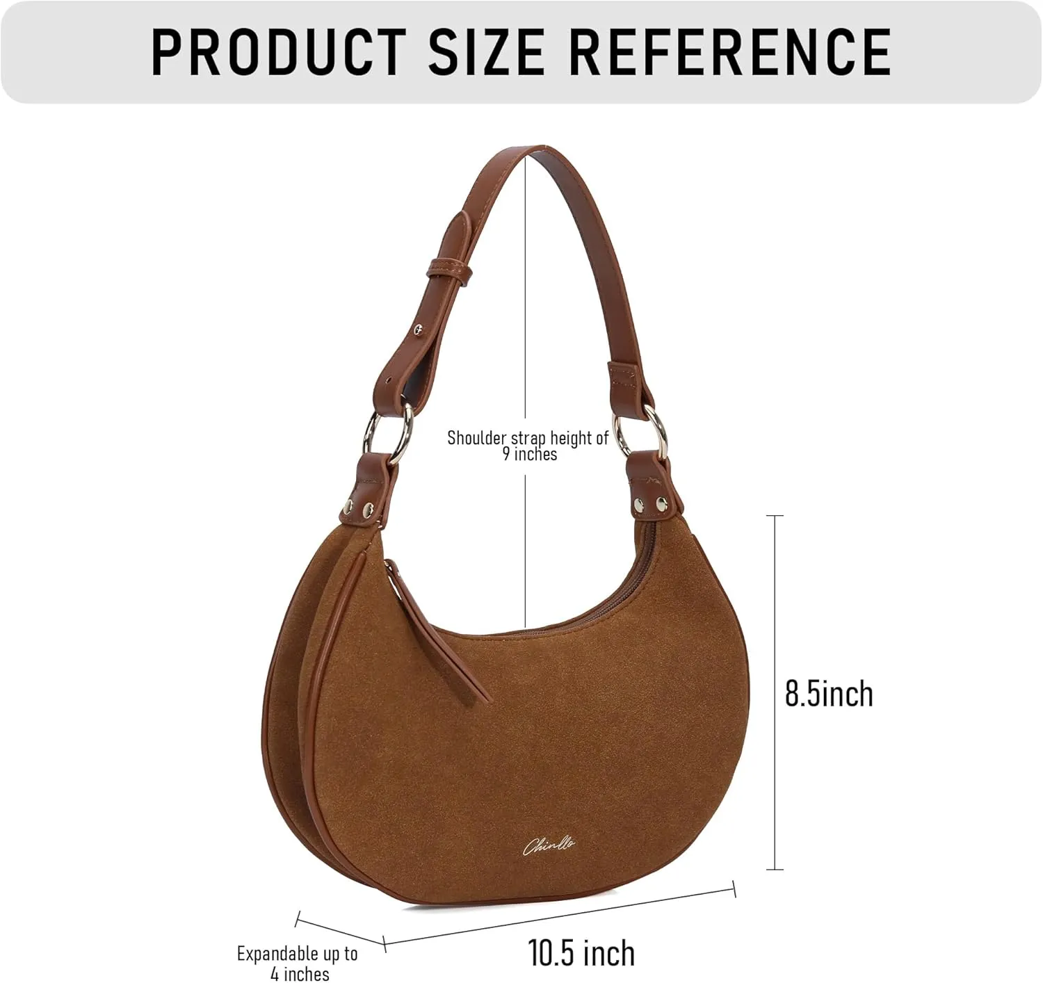 Purse Shoulder bag for women, Cute Mini Clutch Zipper Hobo Tote Handbags
