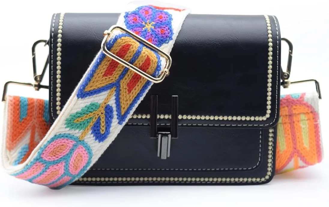 Purse Straps Replacement Crossbody Shoulder Straps, 2" Wide Adjustable Bag Strap Crossbody，Thick Handbag Straps