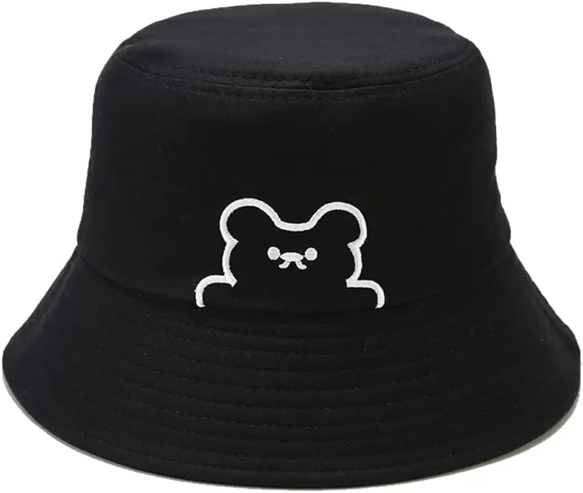 Quanhaigou Bucket Hats Unisex Sun Summer Travel Beach Fishing Cap for Men Women Teens