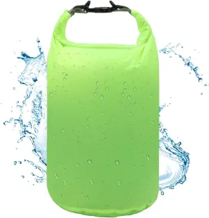 R2Depot Waterproof Dry Bag, 5L/10L/20L/40L/70L Dry Storage Bag for Kayaking, Gym, Hiking, Swimming (Green, 70L)