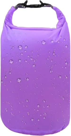 R2Depot Waterproof Dry Bag, 5L/10L/20L/40L/70L Dry Storage Bag for Kayaking, Gym, Hiking, Swimming (Purple, 40L)