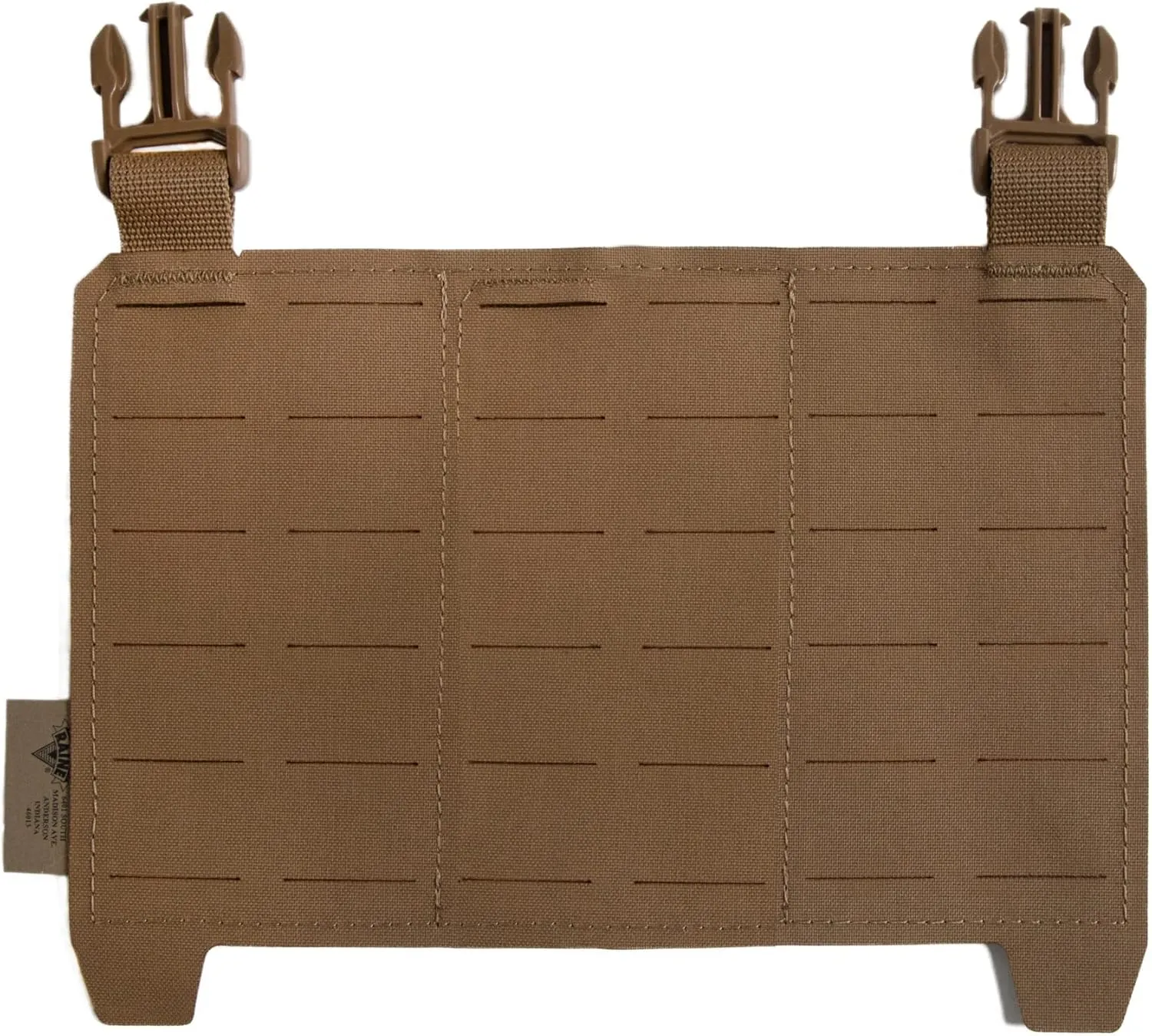 Raine Tactical Gear | MOLLE Placard - Universal Compatibility-Laser Cut MOLLE Channels