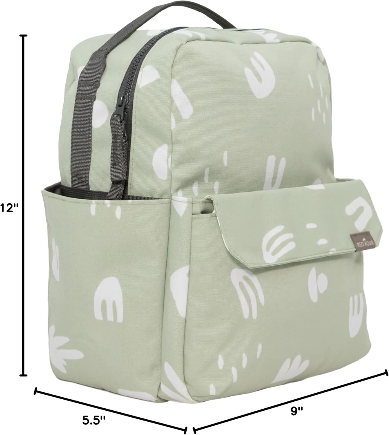 RED ROVR - Mini Roo Backpack (Pear Doodle)