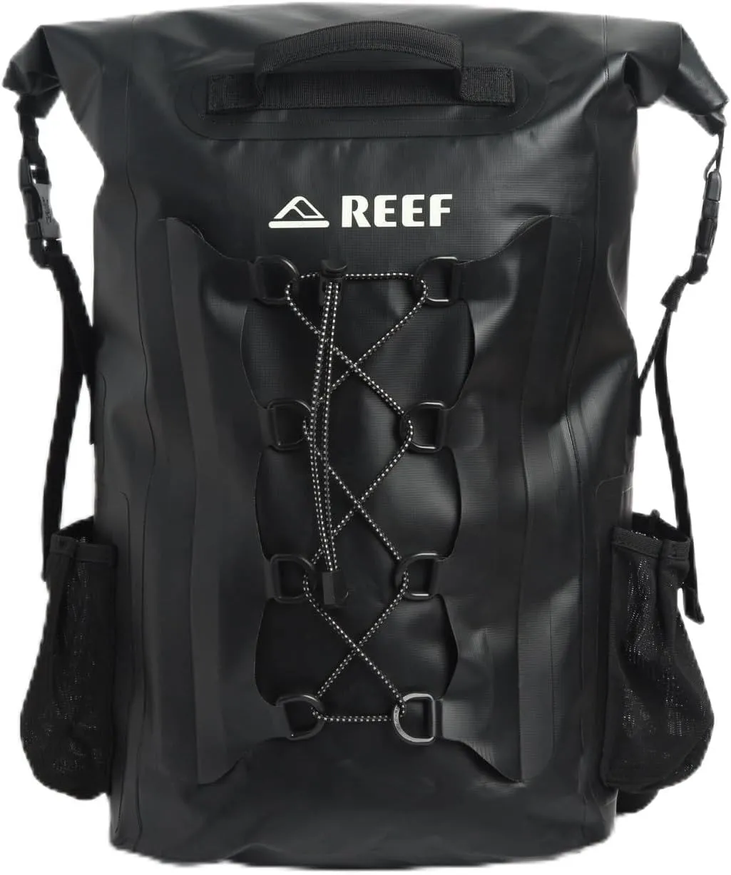 REEF Storm Roll Top 25L Dry Backpack - Black, 25L