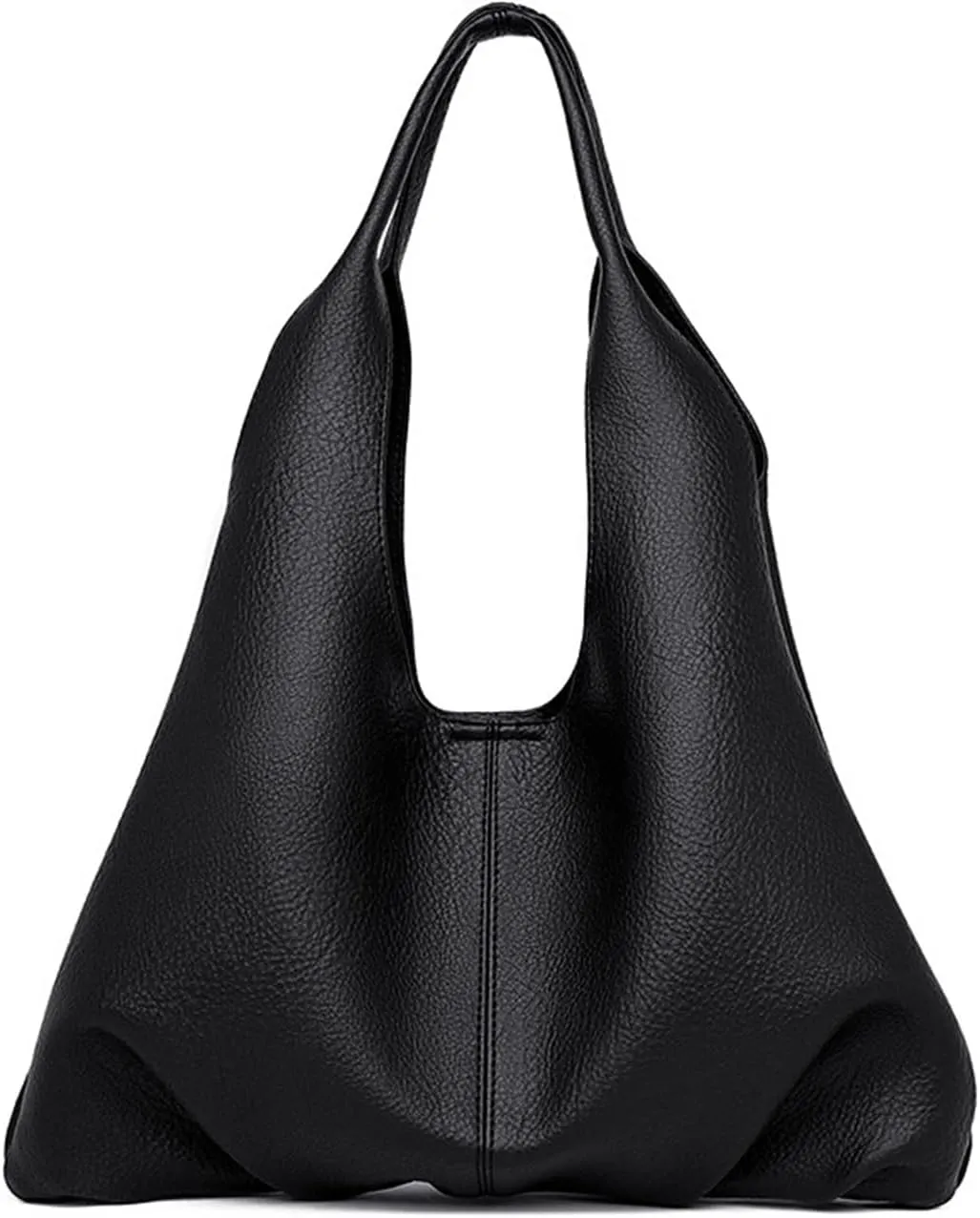 Retro Genuine Leather Hobo Clutch for Women Convertible Shoulder and Tote Bag for Versatile Everyday Use
