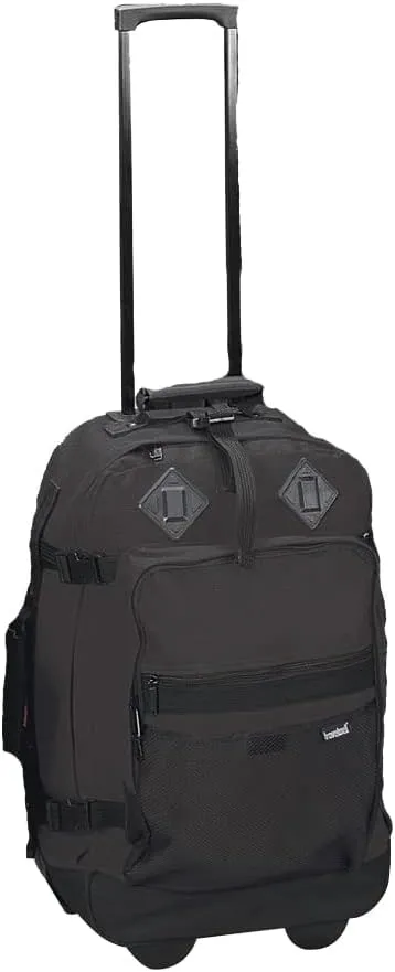 Rolling Travel Backpack Black