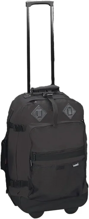 Rolling Travel Backpack Black