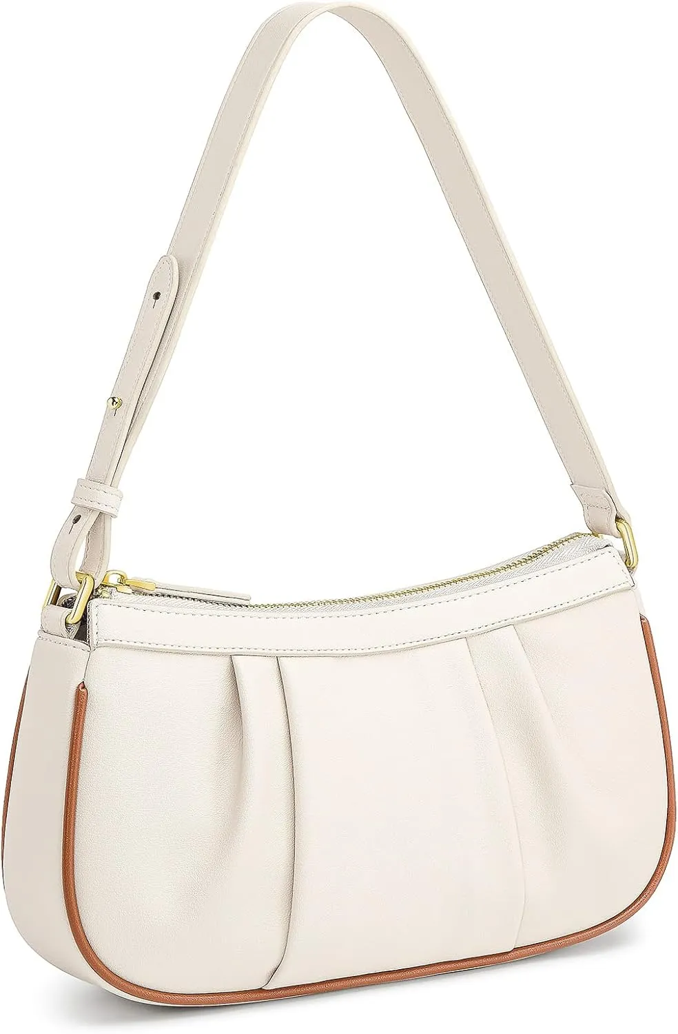 RONSIN Small Shoulder Bag for Women Mini Clutch Purse Tote Handbag Zipper Closure Crossbody Hobo Purse