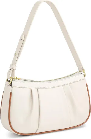 RONSIN Small Shoulder Bag for Women Mini Clutch Purse Tote Handbag Zipper Closure Crossbody Hobo Purse