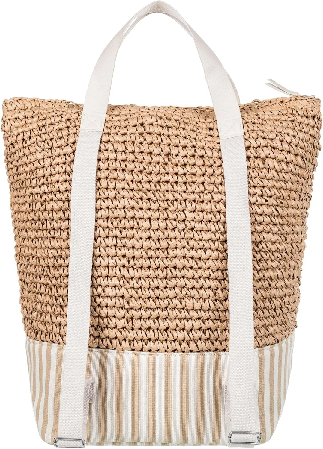 Roxy Women's Beach Tote Bag | Travel | Vacation | Straw | Lightweight | Breathable