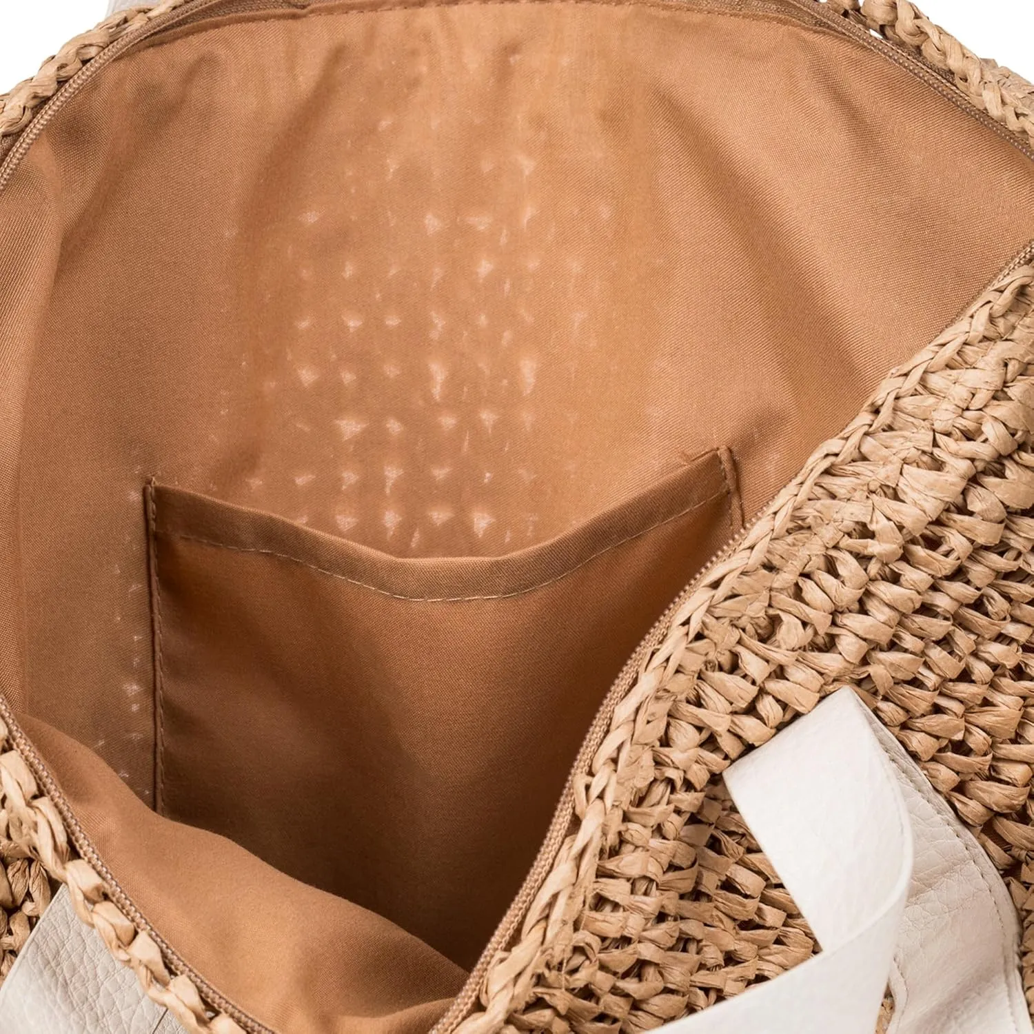 Roxy Women's Beach Tote Bag | Travel | Vacation | Straw | Lightweight | Breathable