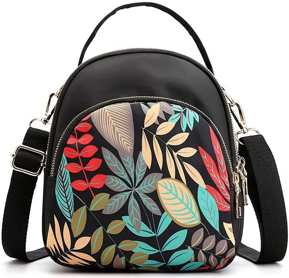 RTGGSEL Boho Trendy Ethnic Women's Waterproof Sling Backpack Crossbody Shoulder Chest Bag for Travel Hiking Daypack