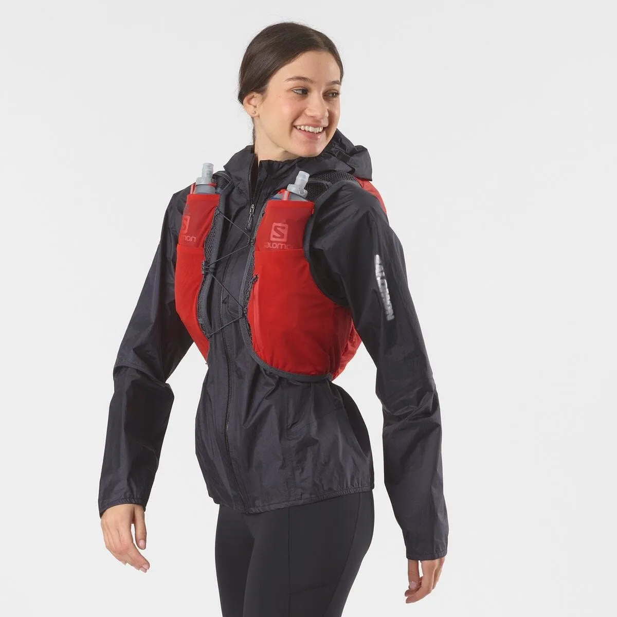 Salomon Active Skin 8 Unisex Running Vest with Flasks