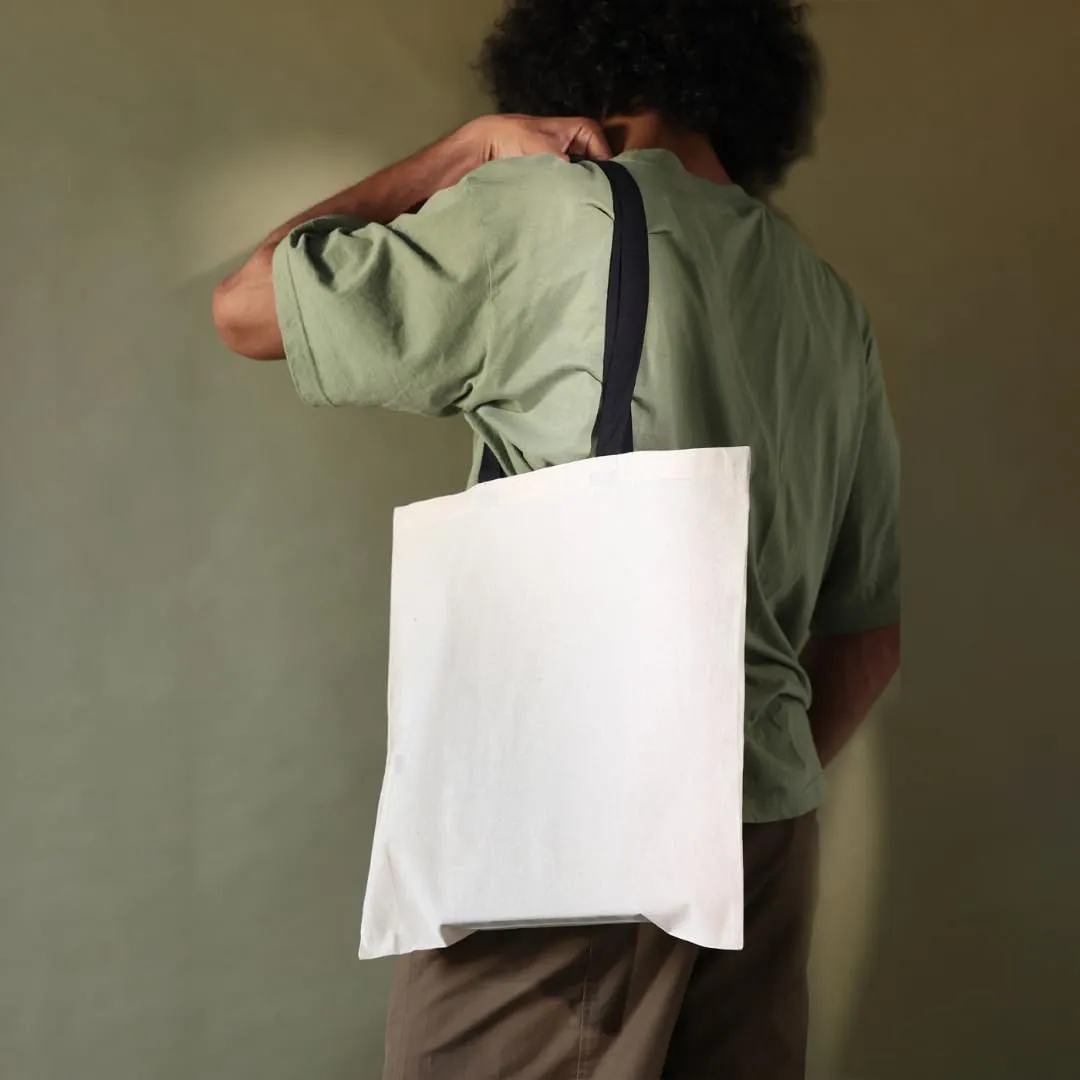 Salt Earth Pack of 5 | 6 | 12 | 24 | 48 – 100% Cotton Reusable Tote Bags – Bulk Grocery, Shopping, DIY, Beach & Gift Use