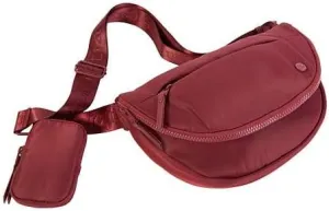 Samantha Brown To-Go Half Moon Travel Sling (Burgundy)