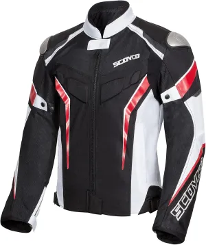 Scoyco Mesh Motorcycle Jacket Motorbike Riding Jacket Breathable 4-Season