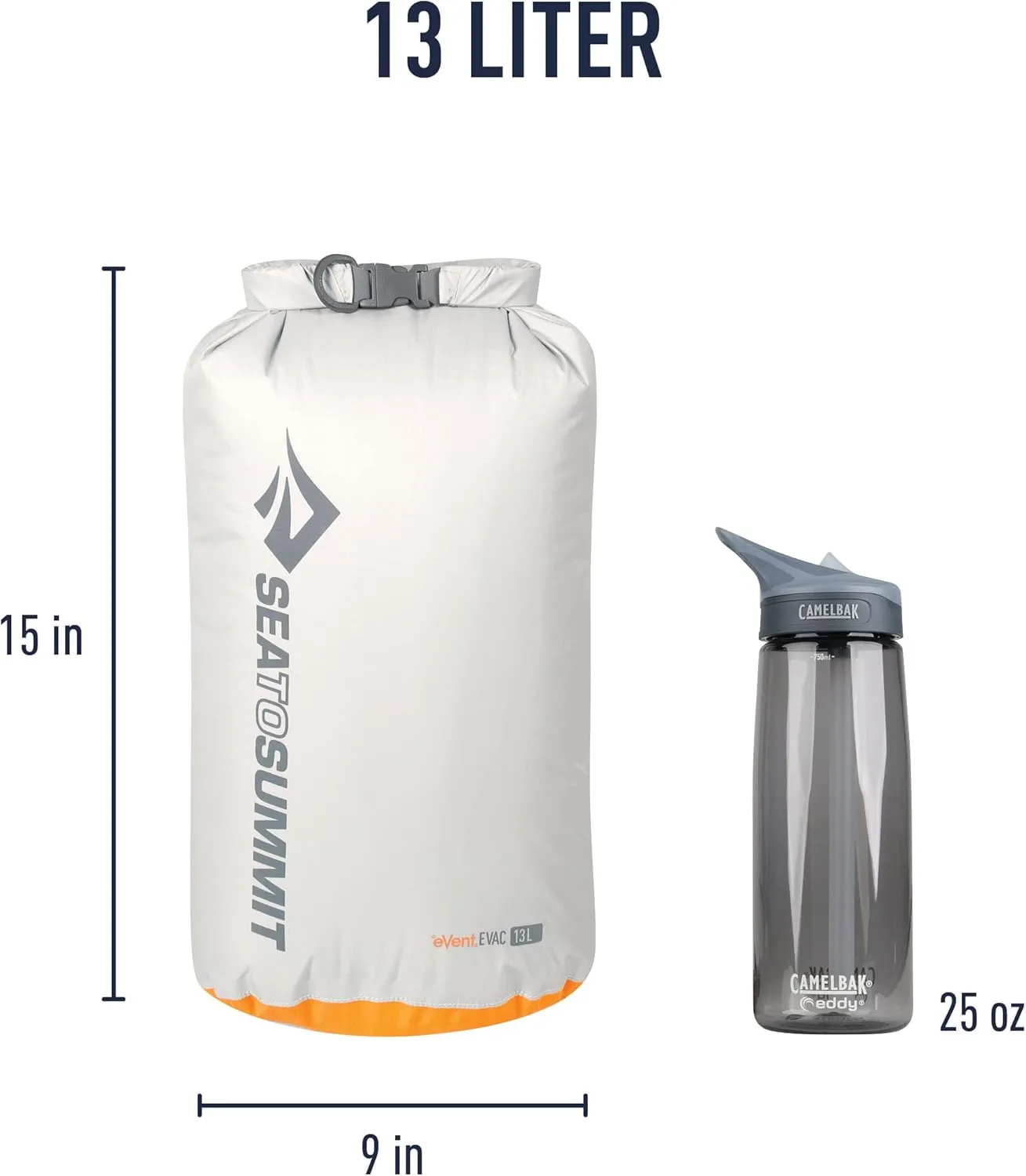 Sea to Summit eVac Dry Sack, All-Purpose Compression Dry Bag