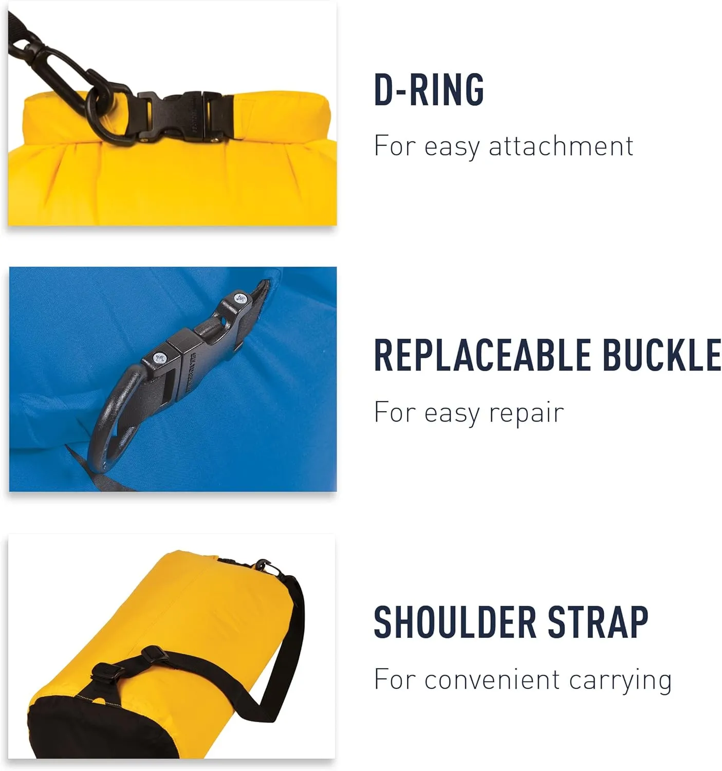 Sea to Summit Sling Lightweight Dry Bag with Shoulder Strap