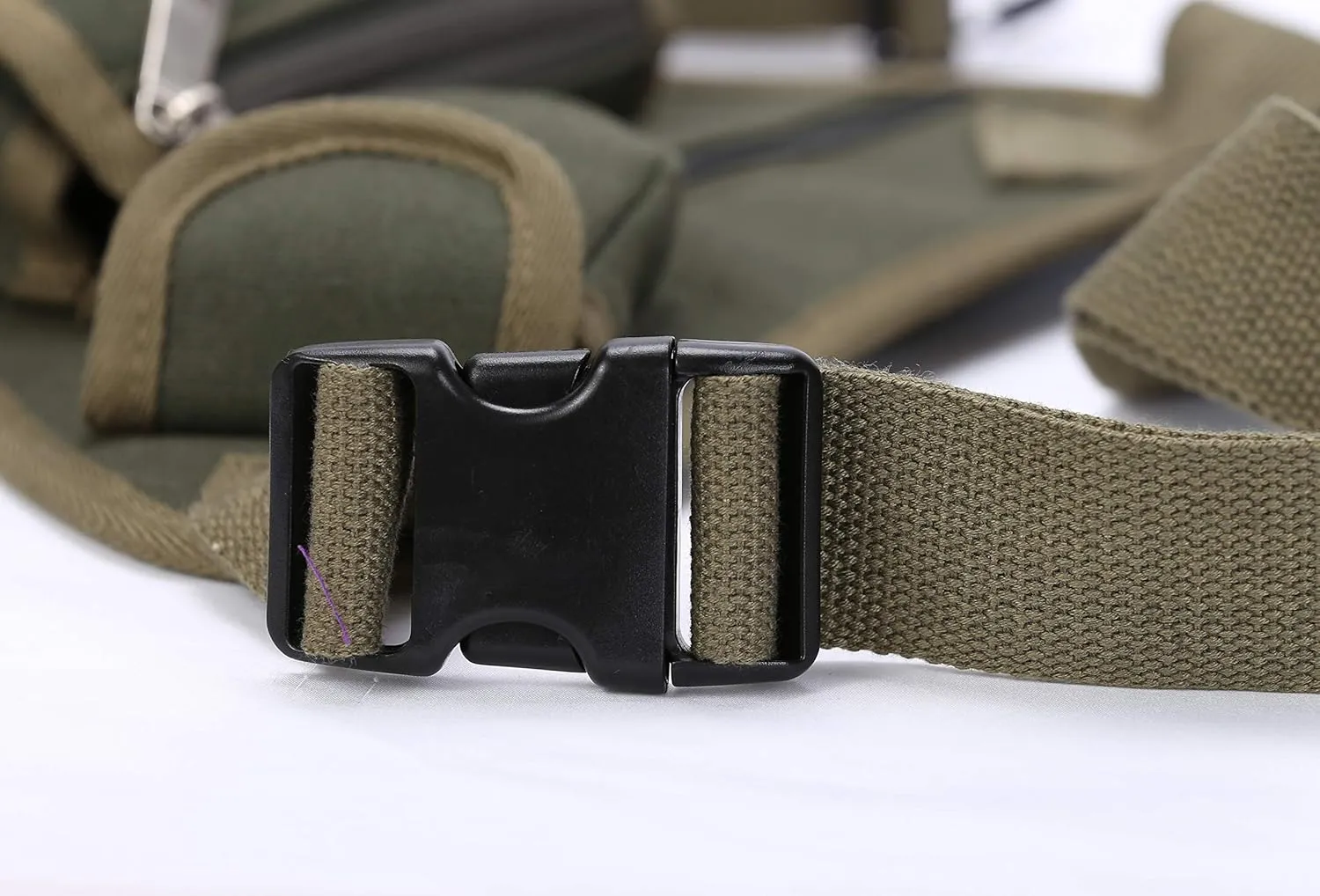 SEALINF Canvas Waist Bag Fanny Pack Racing Drop Leg Bag Motorcycle Outdoor Bag