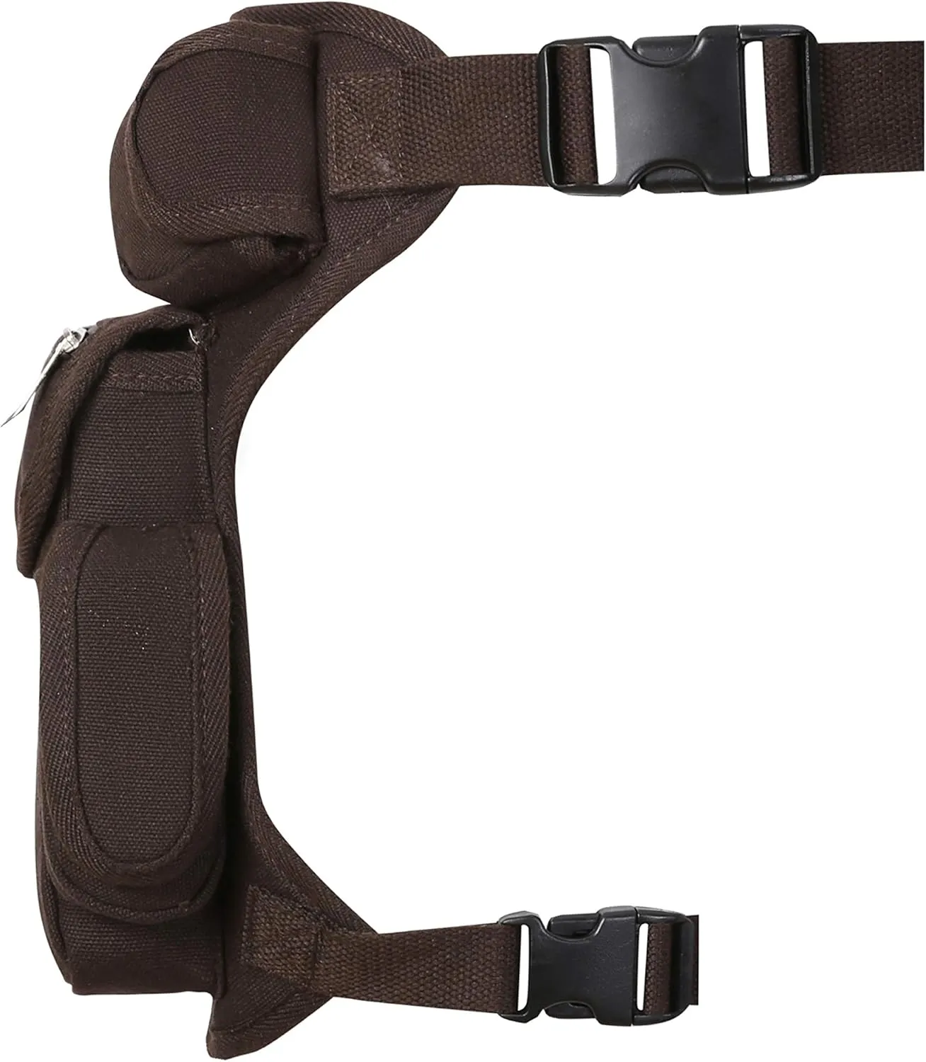 SEALINF Canvas Waist Bag Fanny Pack Racing Drop Leg Bag Motorcycle Outdoor Bag