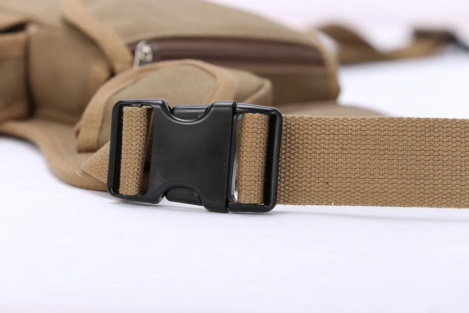 SEALINF Canvas Waist Bag Fanny Pack Racing Drop Leg Bag Motorcycle Outdoor Bag