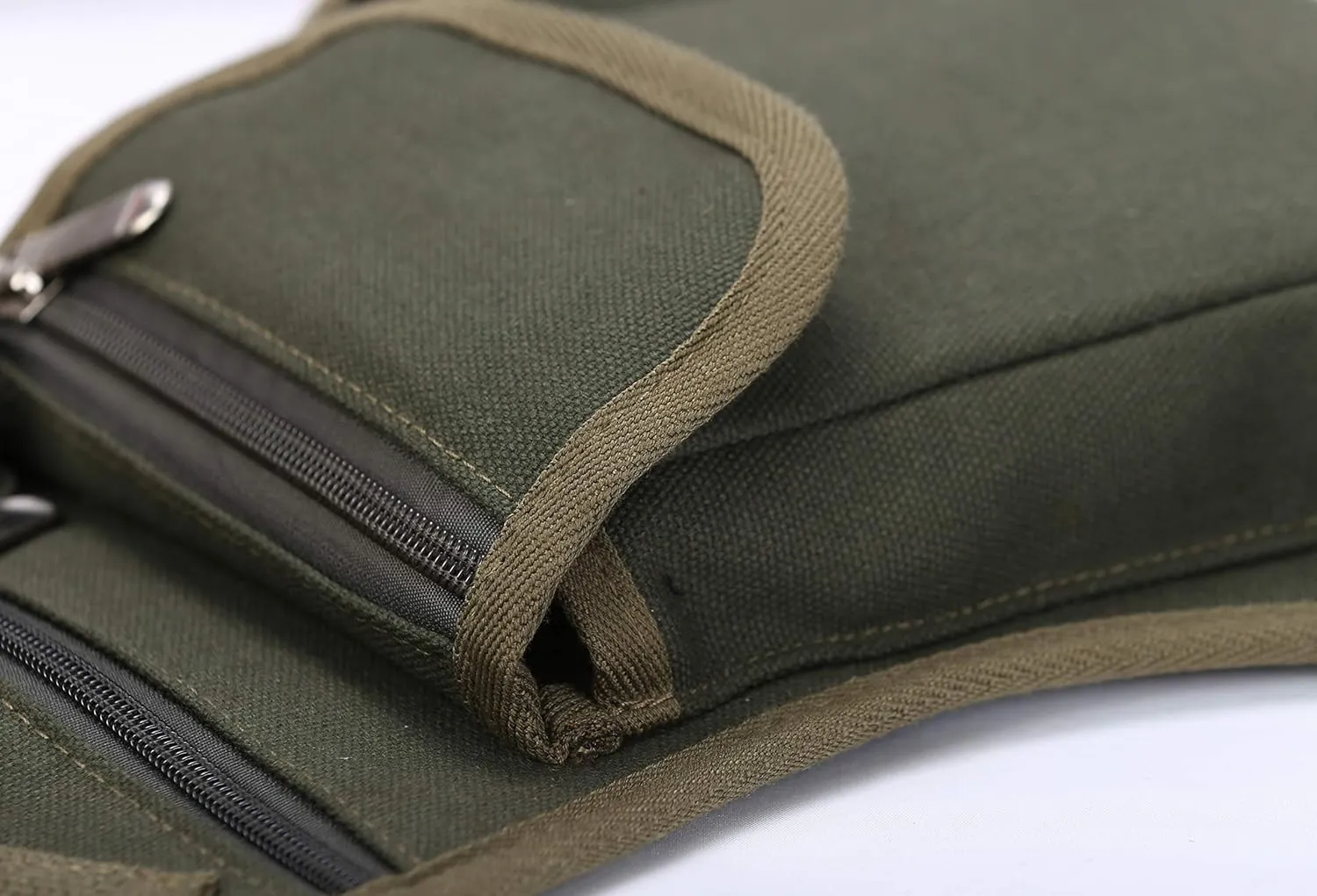 SEALINF Canvas Waist Bag Fanny Pack Racing Drop Leg Bag Motorcycle Outdoor Bag