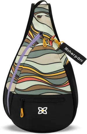 Sherpani Esprit, Sling Backpack, 10L Travel Bag, Women Shoulder Sling Purse, Crossbody Backpack, Sling Pack, Travel Gifts for Mothers Day 2025, RFID Protection, Fits 10 Inch Tablet (Ventura '73)
