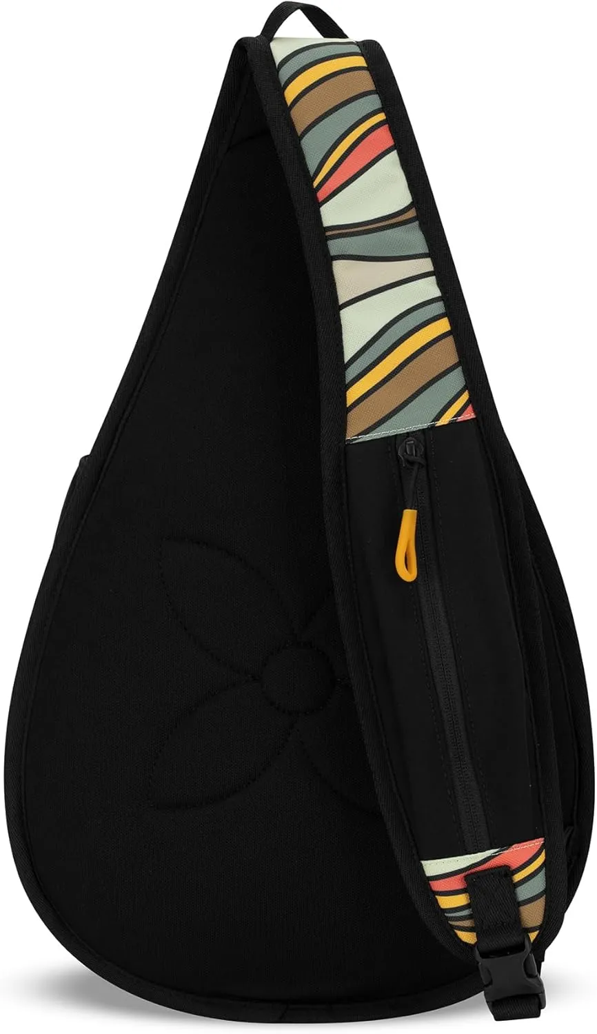 Sherpani Esprit, Sling Backpack, 10L Travel Bag, Women Shoulder Sling Purse, Crossbody Backpack, Sling Pack, Travel Gifts for Mothers Day 2025, RFID Protection, Fits 10 Inch Tablet (Ventura '73)