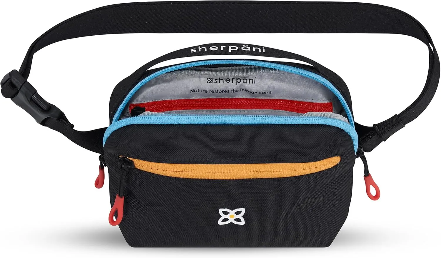 Sherpani Hyk, Lightweight Belt Bag, Travel Fanny Pack, Small Sling Crossbody Bag, Travel Purse for Women, RFID Protection
