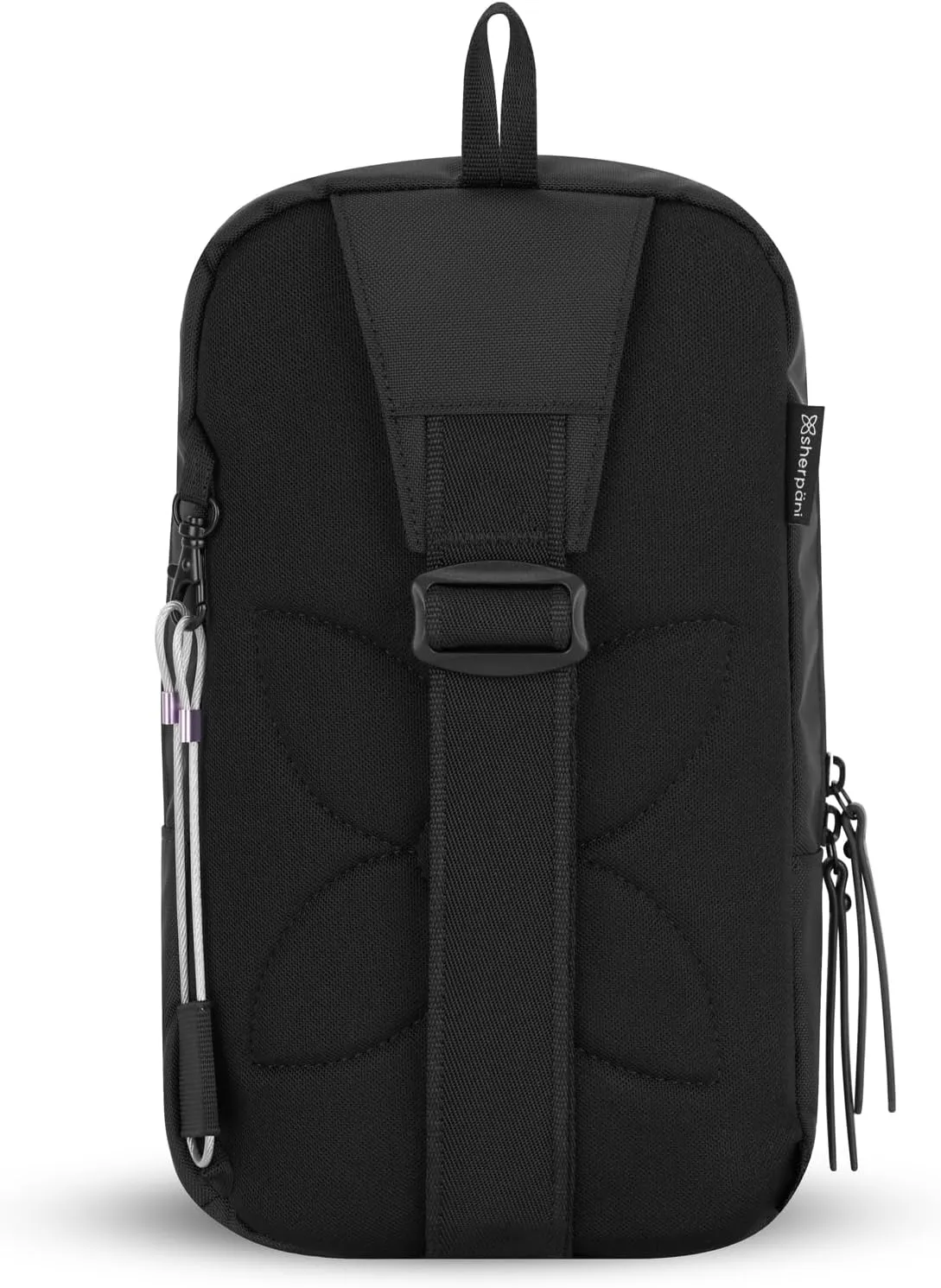 Sherpani Metro, Anti Theft Travel Sling Bag, Sling Backpack, Crossbody Backpack, Sling Bag for Women (Carbon)