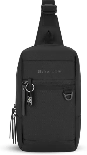Sherpani Metro, Anti Theft Travel Sling Bag, Sling Backpack, Crossbody Backpack, Sling Bag for Women (Carbon)
