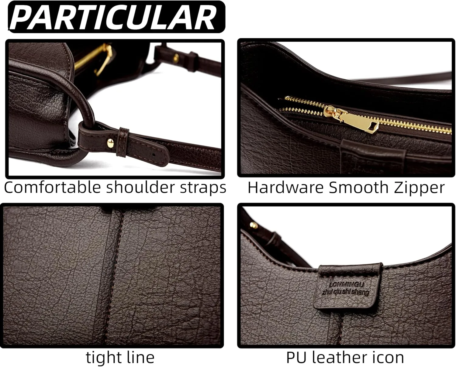 Shoulder Bag Under The Arm Purses For Ladies Slouchy Tote Purses