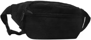 Shoulder Bag Women's Lightweight Crossbody Chest Bag Durable Waist Bag with Collision Strap Design(Black)
