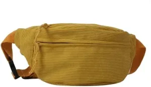 Shoulder Bag Women's Lightweight Crossbody Chest Bag Durable Waist Bag with Collision Strap Design(Yellow)