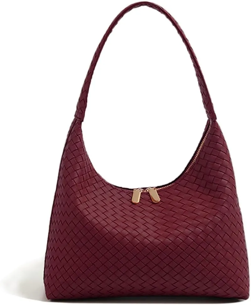 Shoulder Bags for Women Small Leather Hobo Handbag Trendy Underarm Purse Fall Slouchy Tote Bag 2025