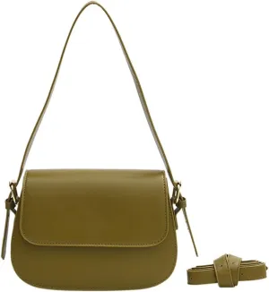 Shoulder Handbag for Women Vegan Leather Designer Crossbody Bag Trendy Purse Adjustable Hobo Bag for Work Travel