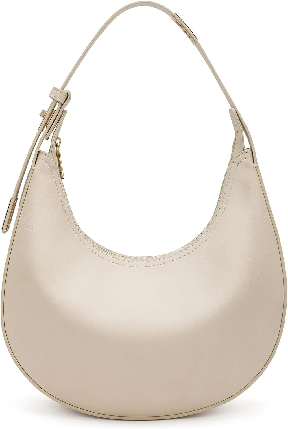 Shoulder Handbags 3 Ways Adjust Strap Shoulder Bag for Women Waterproof Leather Zip Closure Clutche Purses Hobo Bags