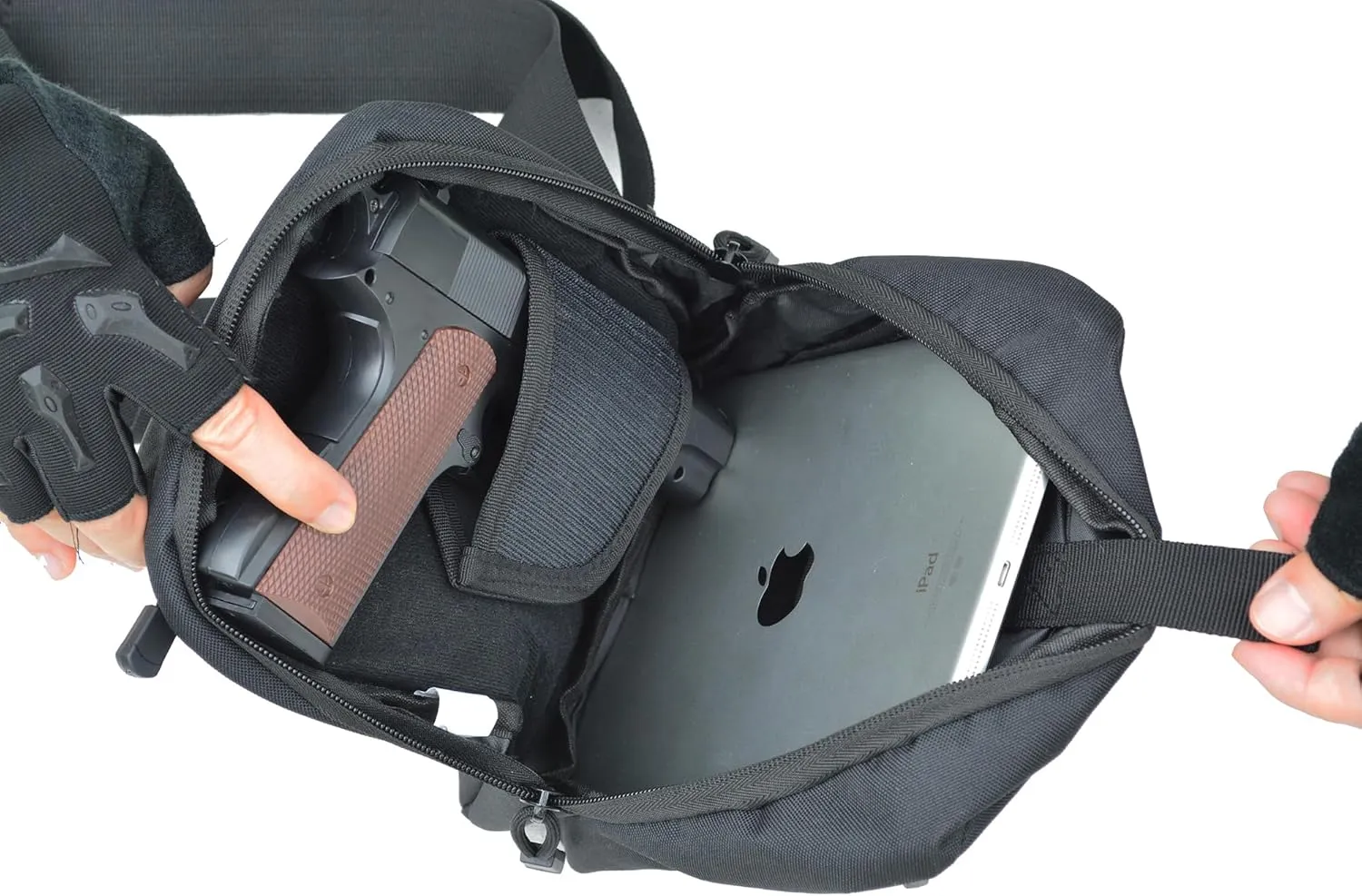 Shoulder holster bag for concealed carry of handguns Chest pack with Sling Ccw Sling Bag Tactical Crossbody Bag