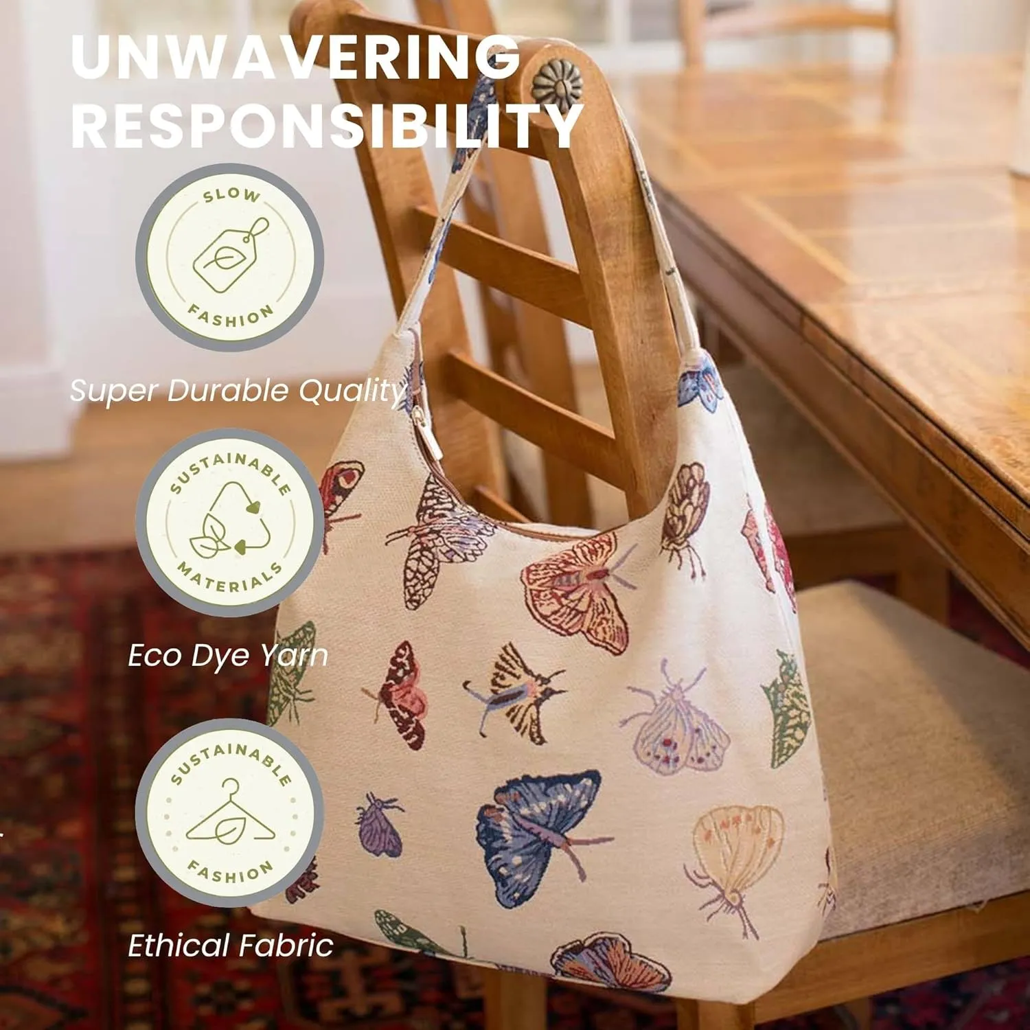 Signare Tapestry Hobo Shoulder bag Slouch Purse For Women