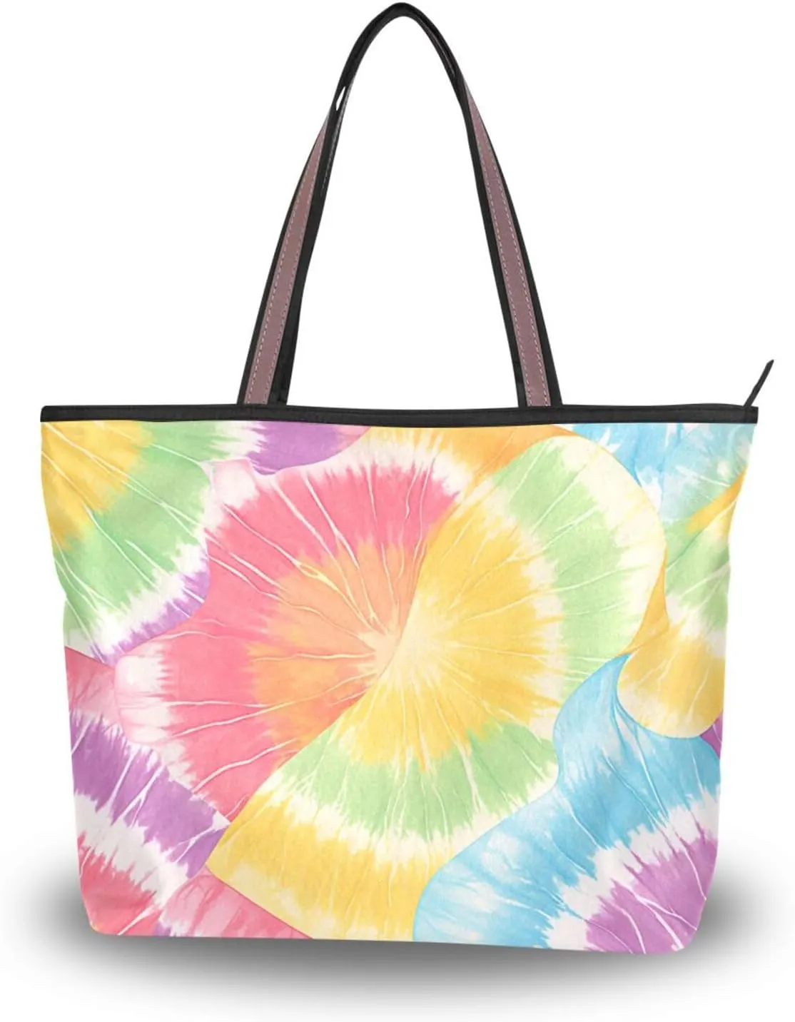 Silk Fabric Zippered Tote Bag Purse Reusable Handbags Casual Shoulder Work for Prom Engagement Cocktail Party Wedding