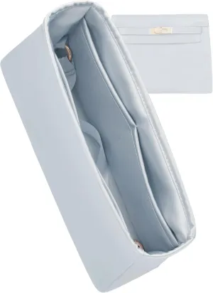 Silk Purse Organizer for Kelly Danse,Insert Bag in Bag,Luxury Handbag Tote Lining Bag Shapers(Danse22,Blue Pale)