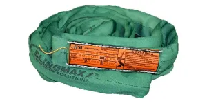 Single Path SlingMax Endless Round Sling | 28' Length | 70,000 lb. Vertical Capacity | CoverMax Double Layer Nylon Cover | K-Spec Yarn Core | Hanes Supply (HSI) SPXCF-7000