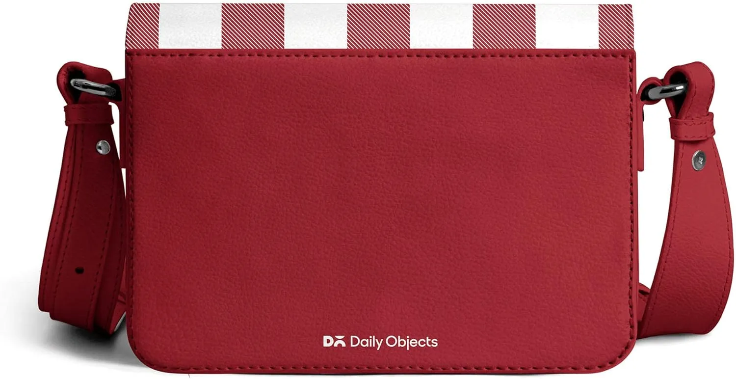 Slim Box Crossbody Purse for Women, Girls | Vegan Leather | Ladies Wallet | Shoulder Handbag | Magnetic Closure
