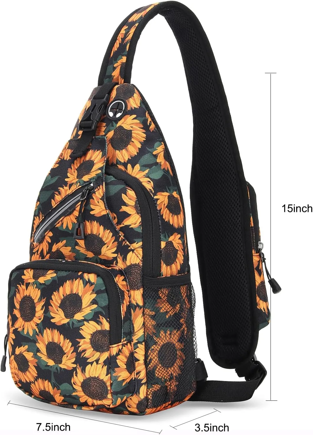 Sling Bag for Men Crossbody Chest Bag Sling Backpack Travel Hiking Daypack Sports Bag