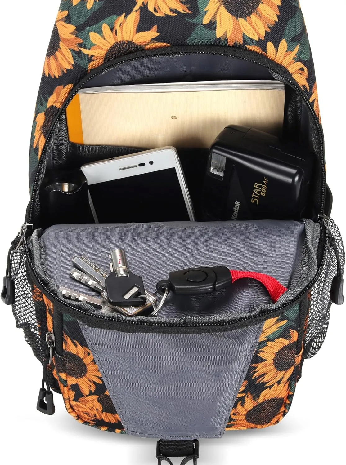 Sling Bag for Men Crossbody Chest Bag Sling Backpack Travel Hiking Daypack Sports Bag