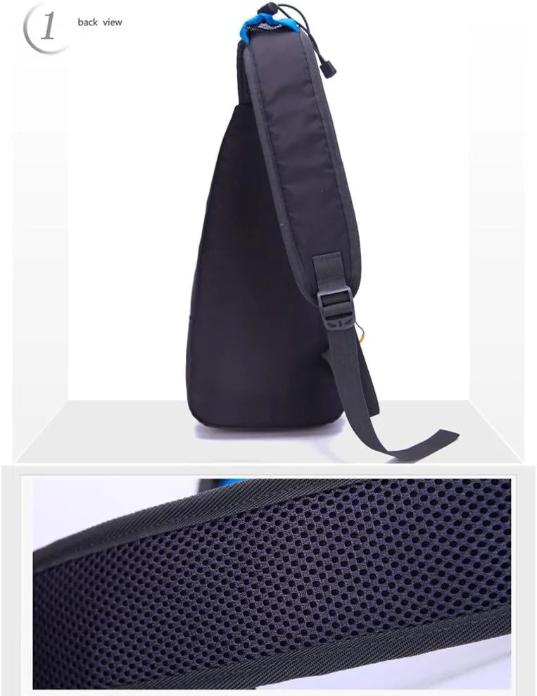 Sling Bag, Shoulder Backpack Chest Pack Causal Crossbody Daypack for Women Men