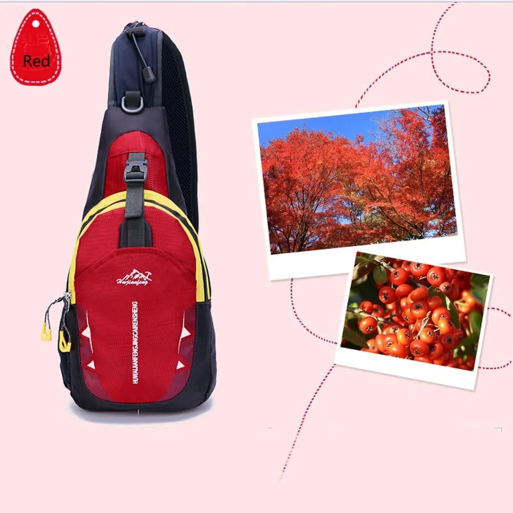 Sling Bag, Shoulder Backpack Chest Pack Causal Crossbody Daypack for Women Men