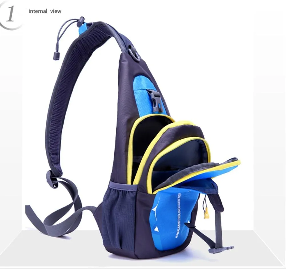 Sling Bag, Shoulder Backpack Chest Pack Causal Crossbody Daypack for Women Men