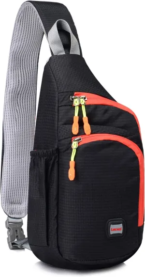 Sling Bag Waterproof Sling Backpack Lightweight Crossbody Chest Bag Daypack Hiking Travel for Women Men